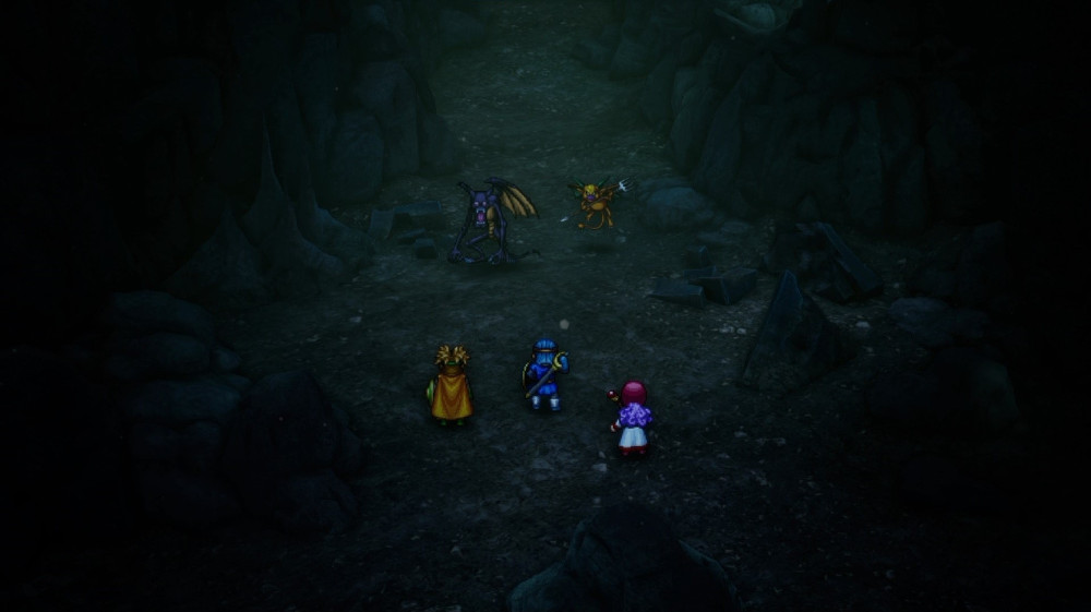 ドラクエ2リメイクのダークアーゴン+ガーゴフライ